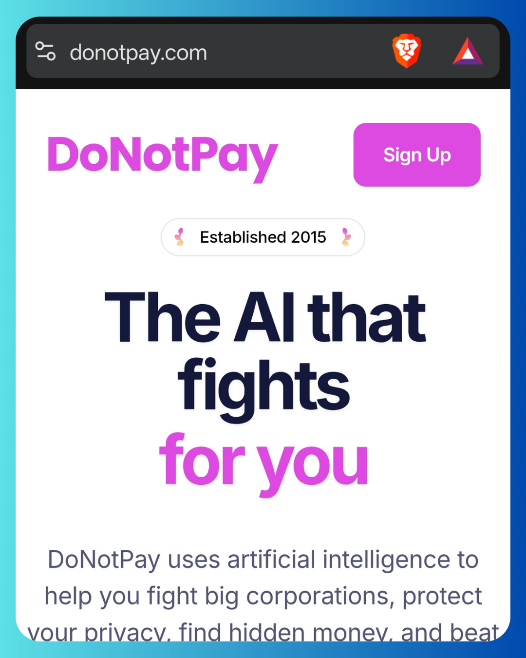 DoNotPay